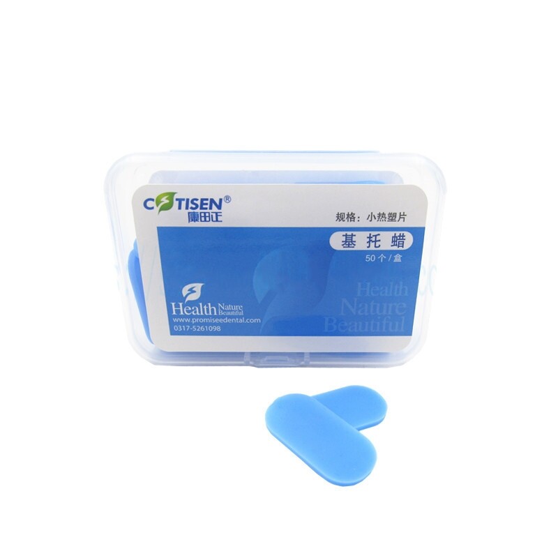 Dental Trays Blue Locate Guide Temporary Crown Thermoplastic Plate Wax Tablet