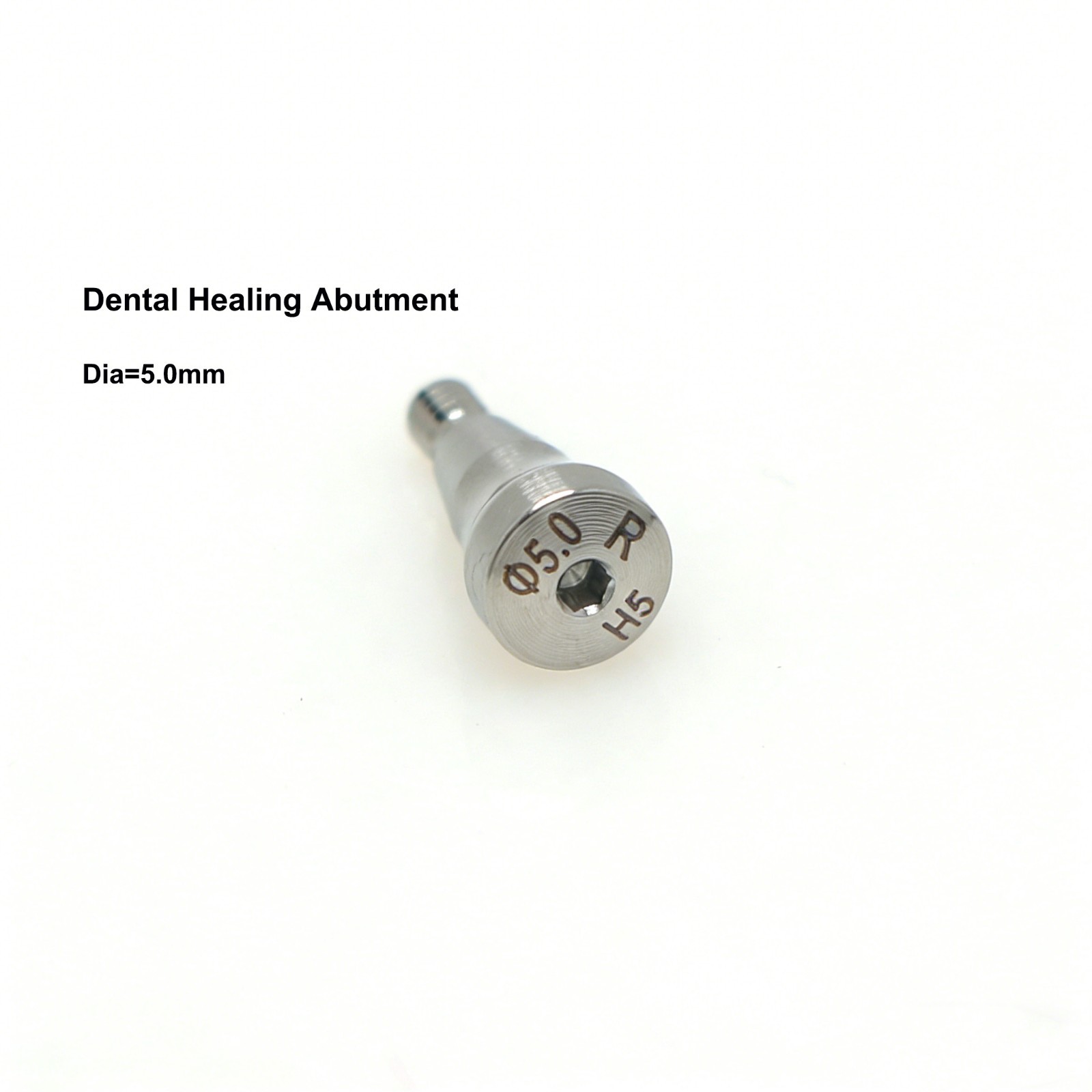 Dental Healing Abutment Mini Regular Cover Screw Fits Hiossen Implant 5/10/20Pcs