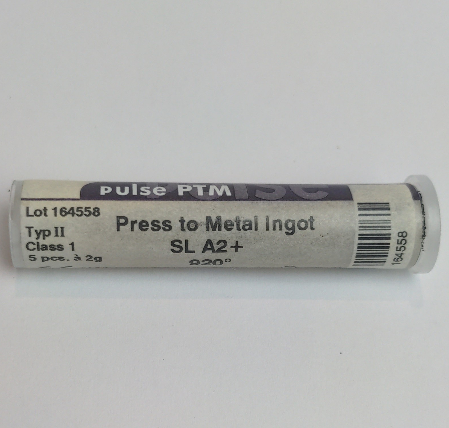 Pulse PTM Press to Metal Ingots – SL A2+ (5 pieces)