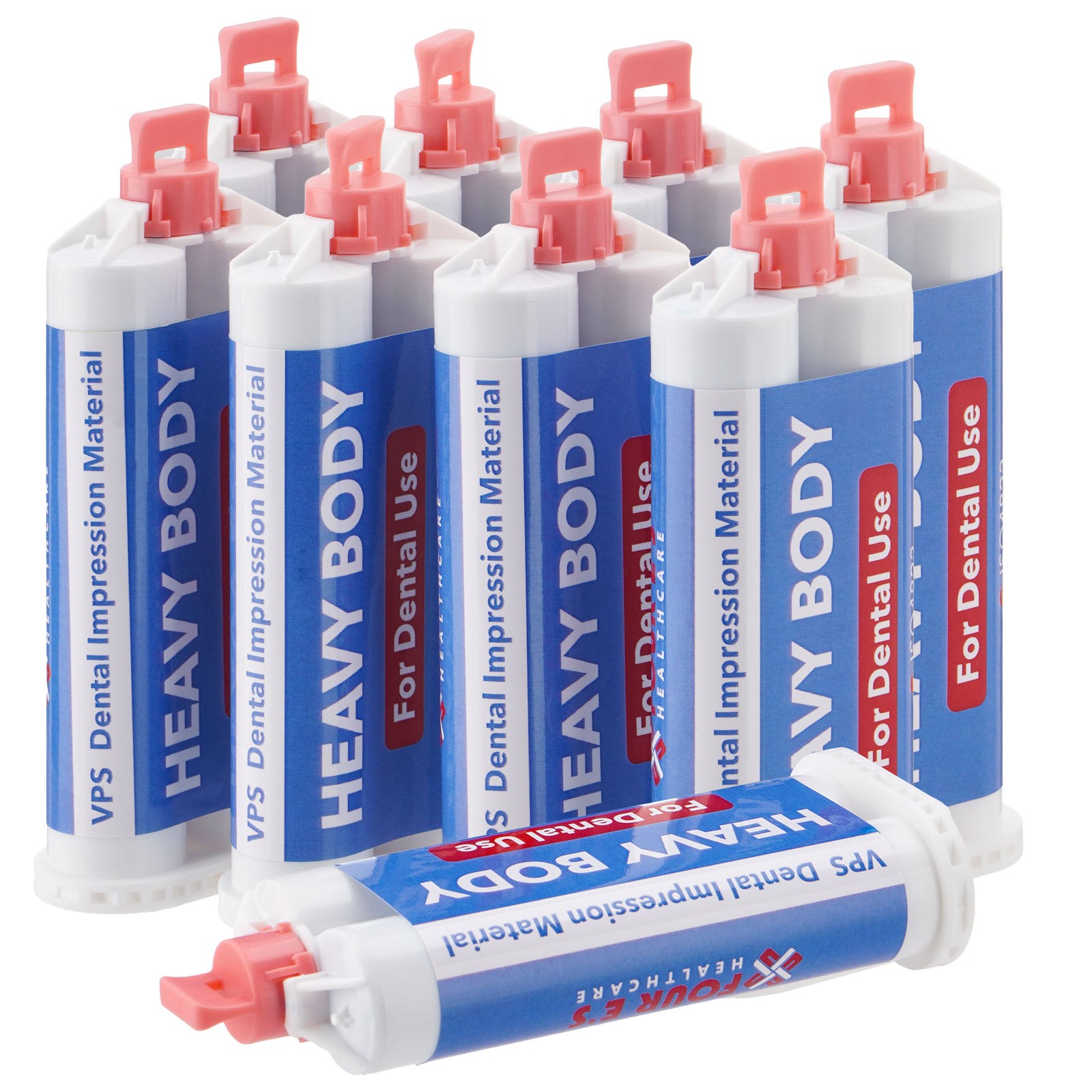 24Pack Heavy Body Fast Rapid Set Impression Material 50mL Cartridges VPS PVS New
