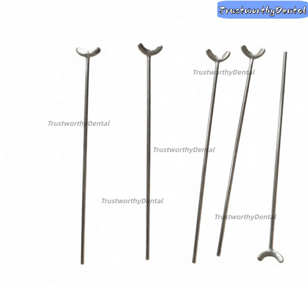 Dental Ball Retainer Y-Type Scheu Style Explorer Needle Stainless Steel