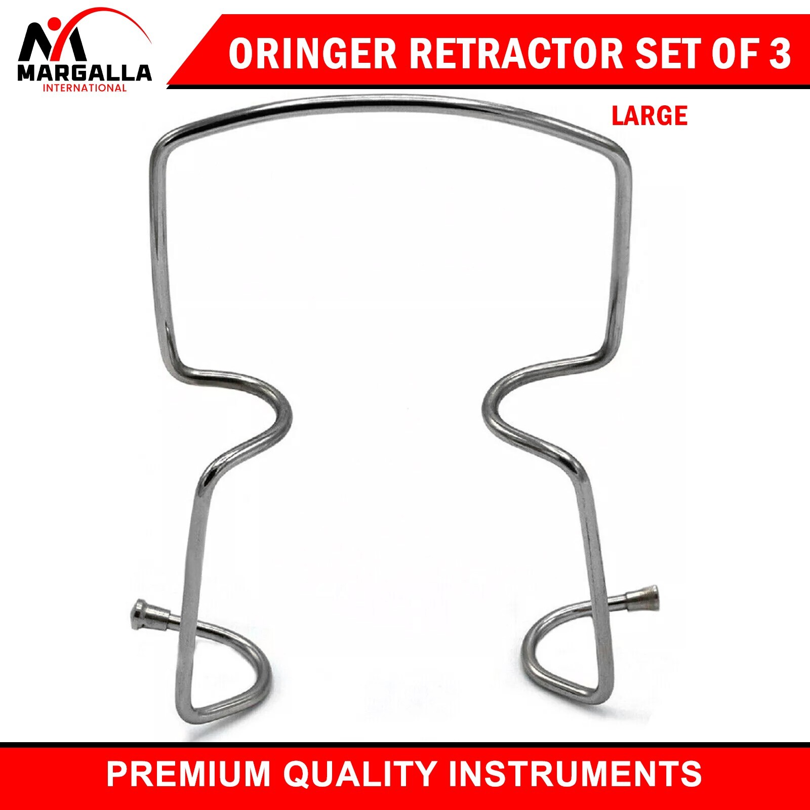Oringer Self Retaining Lip & Cheek Retractor Dental Surgical Mouth Opener Wire