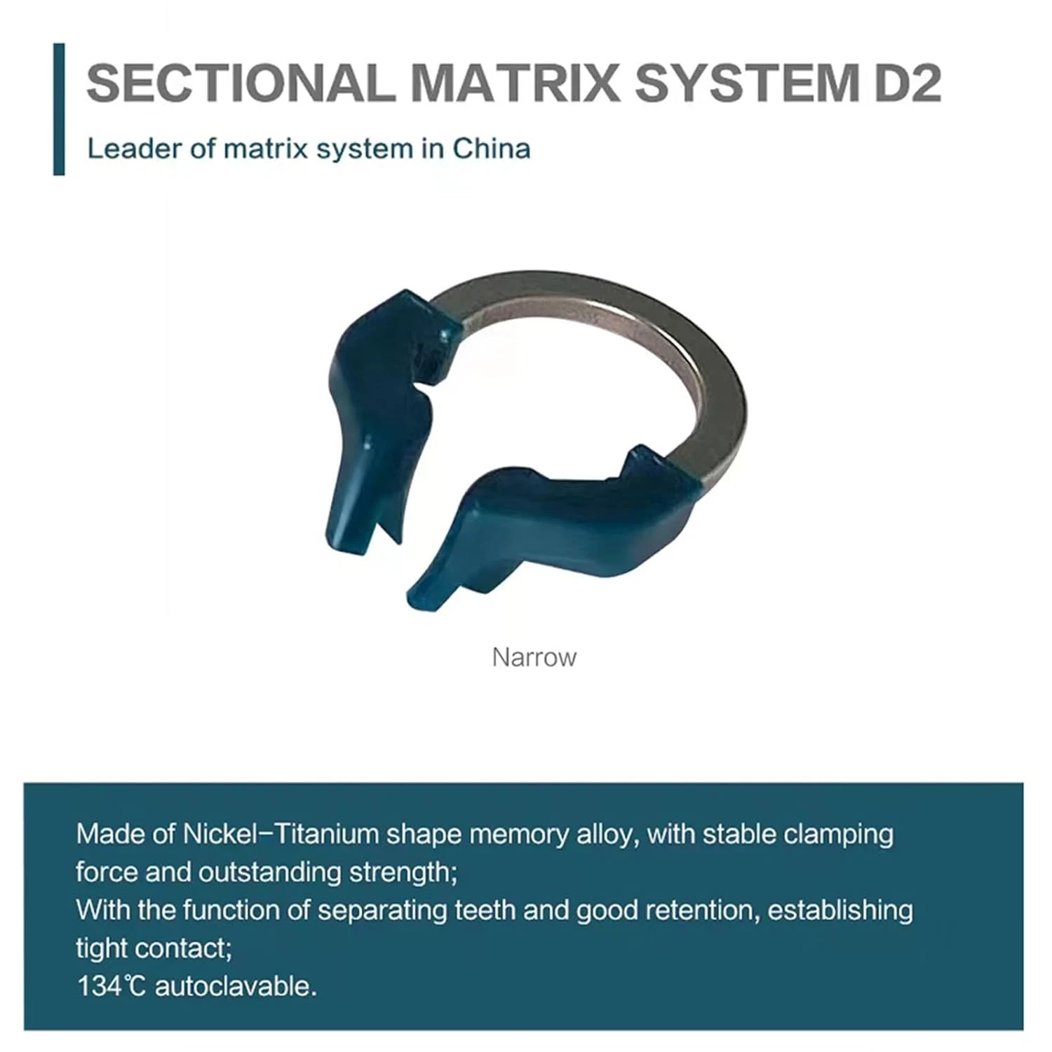 Dental Matrix Bands Sectional Ring Clamp Garrison Palodent V3 System Restoration