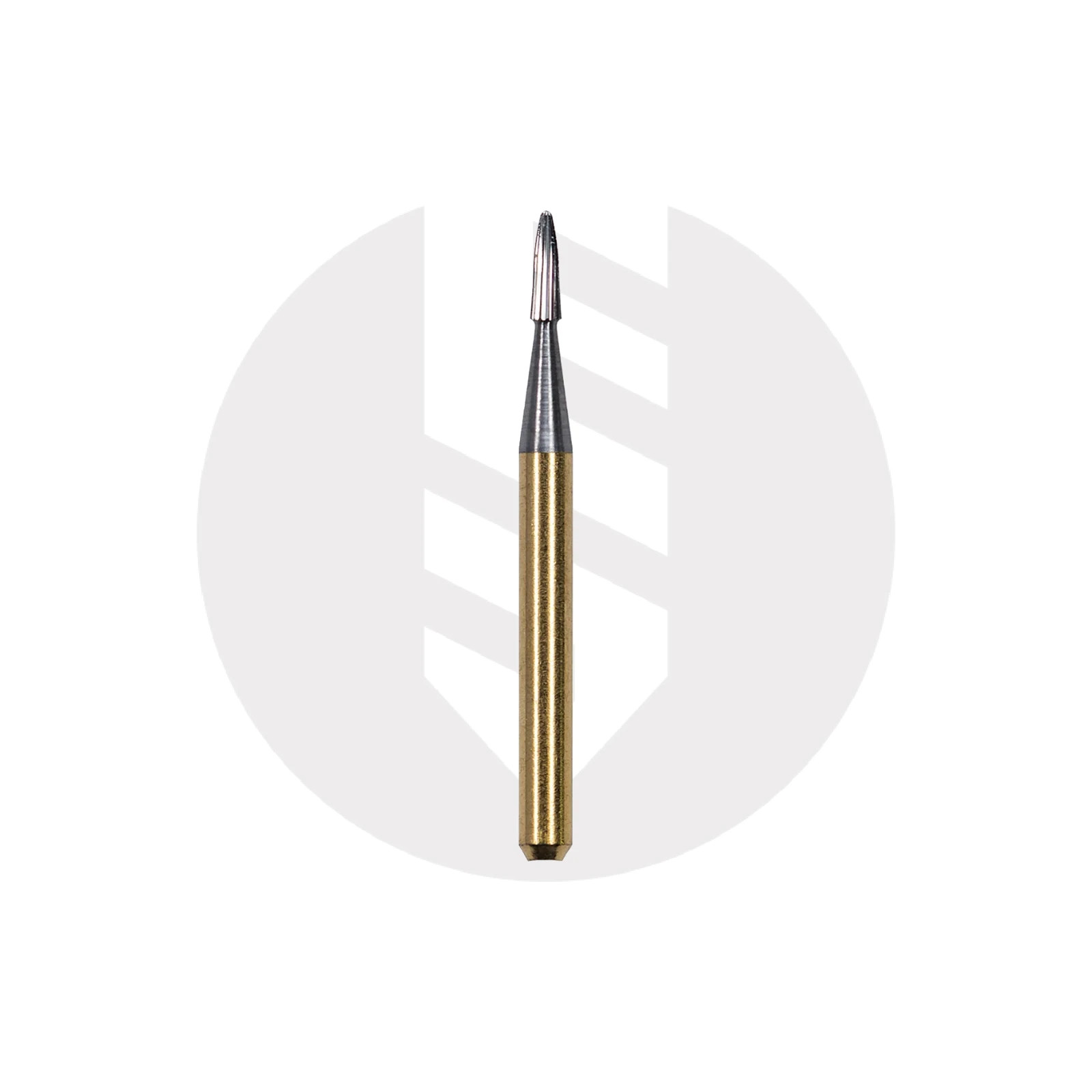 Bullet Flame Shape Carbide burs -12 blades – Eagle Dental Burs-High Quality Burs
