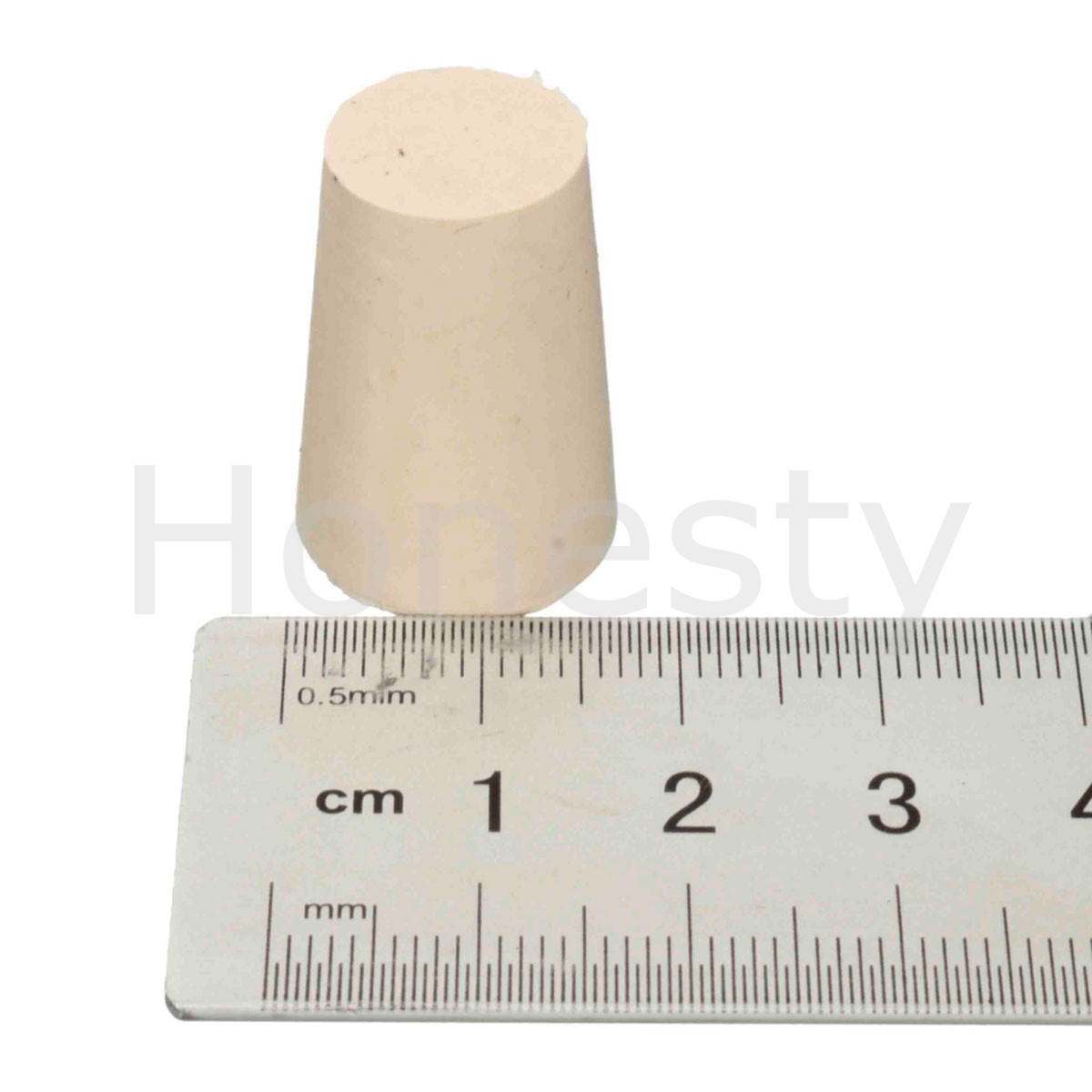 Rubber Stopper Bungs Laboratory Solid Hole Stop Push-In Sealing Plug 15 Size