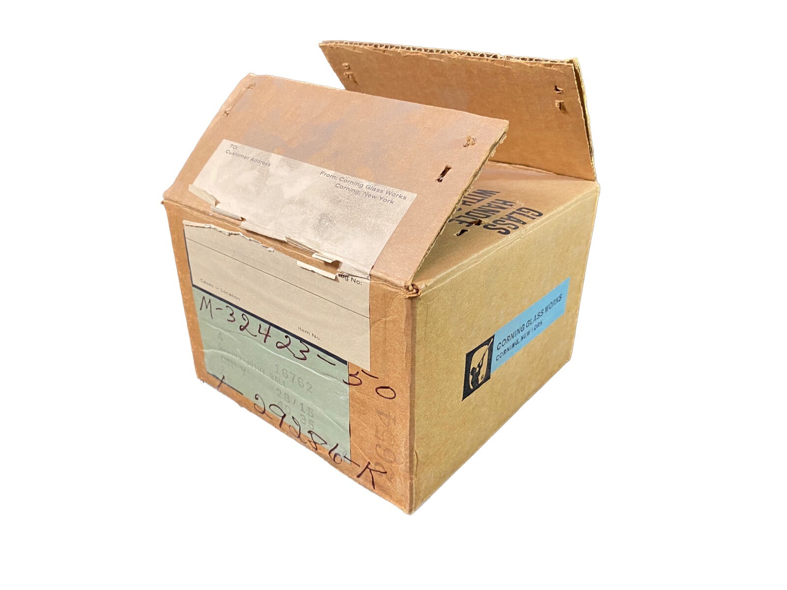 VYCOR 28/15 Ground Joint Corning Laboratory Glassware #16762 Ball Only (4/box)
