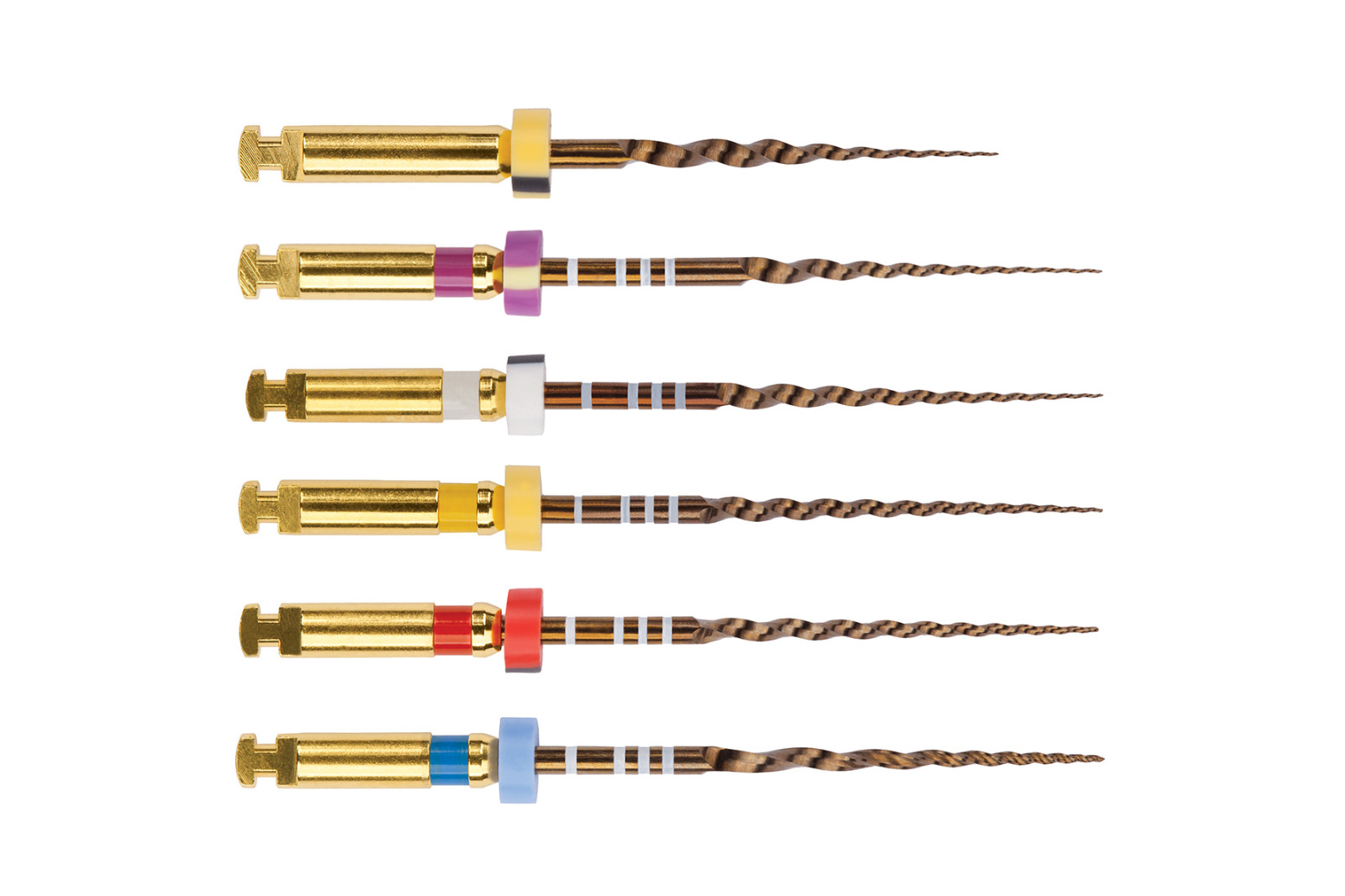 Endo ProTaper Gold Rotary File -Shaping|Finishing By Dentsply Sirona (6/Pack)
