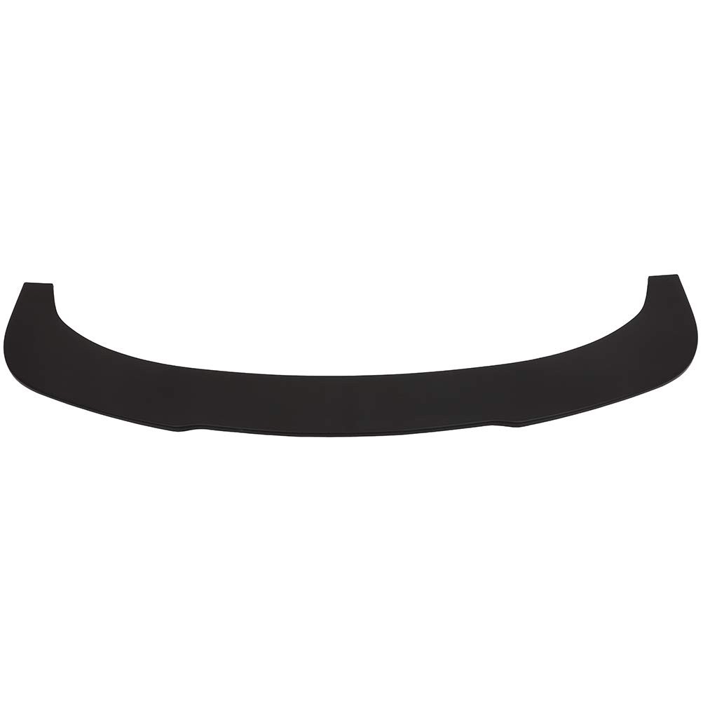 1PC Universal Front Bumper Lip Spoiler Matte Black PU Plastic Air Dam