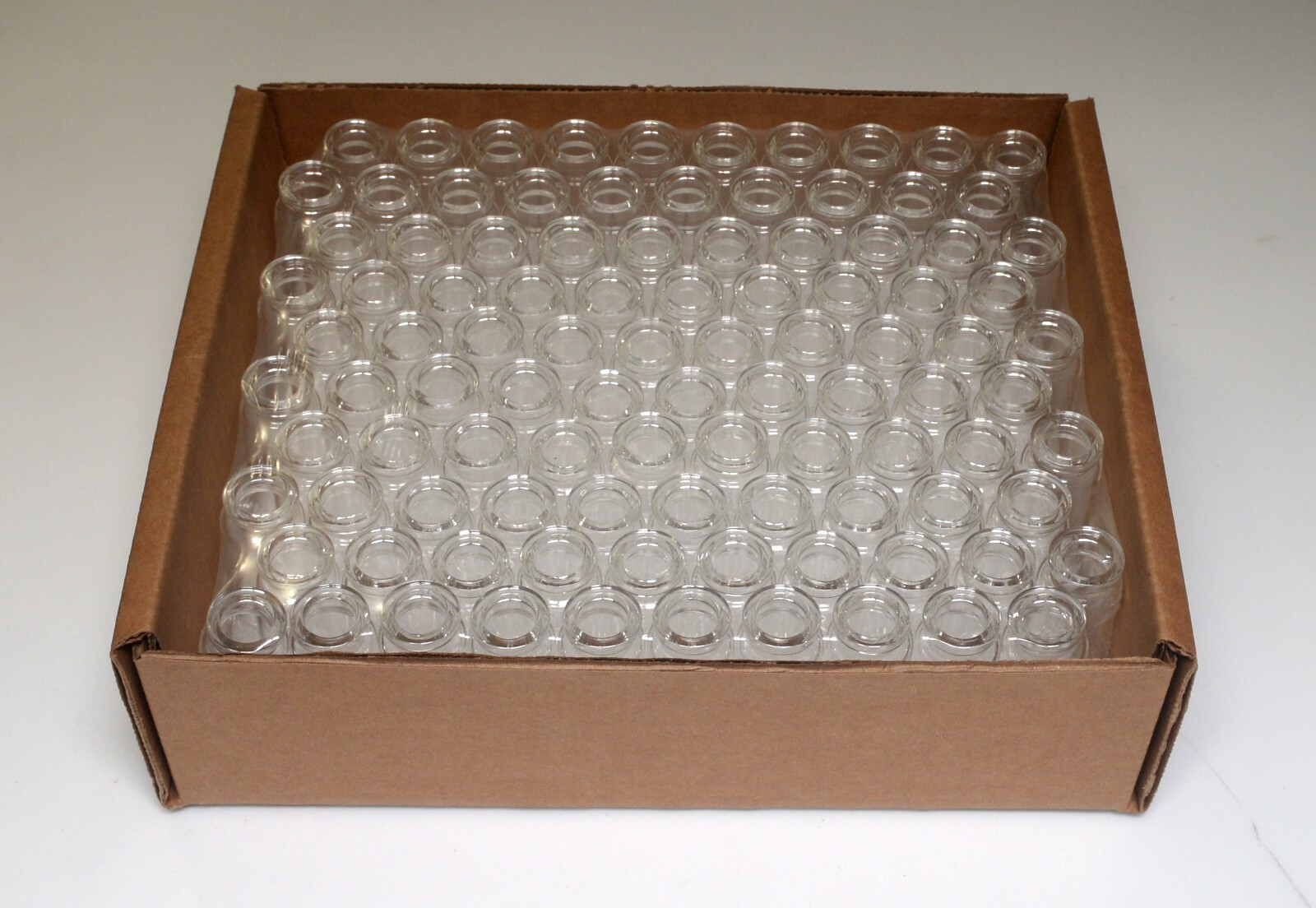 100x National Thermo Scientific 10ml 23x46mm Flat Bottom Vials C4020-410