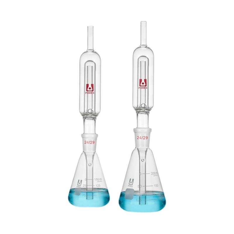 150-1000ml Fermentation Bolt Structure Sets Chemistry Lab Glass Kit ca