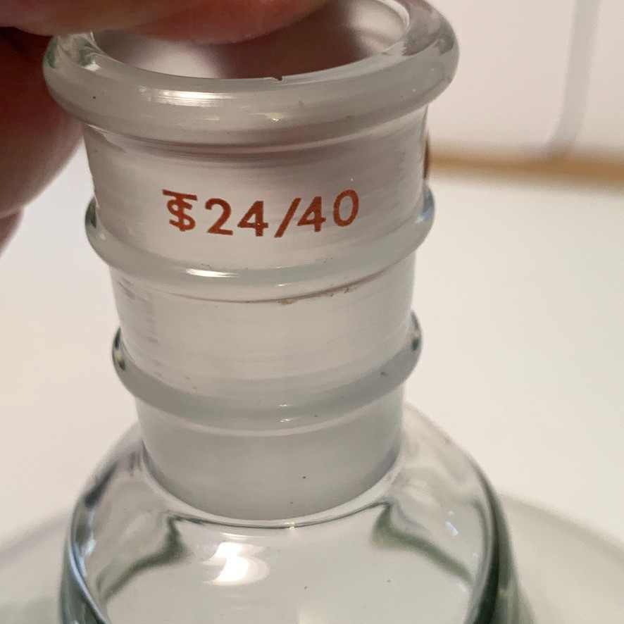 Kimax 3000mL 3L SINGLE NECK Round Bottom Boiling Flask 24/40 Labglass Inc