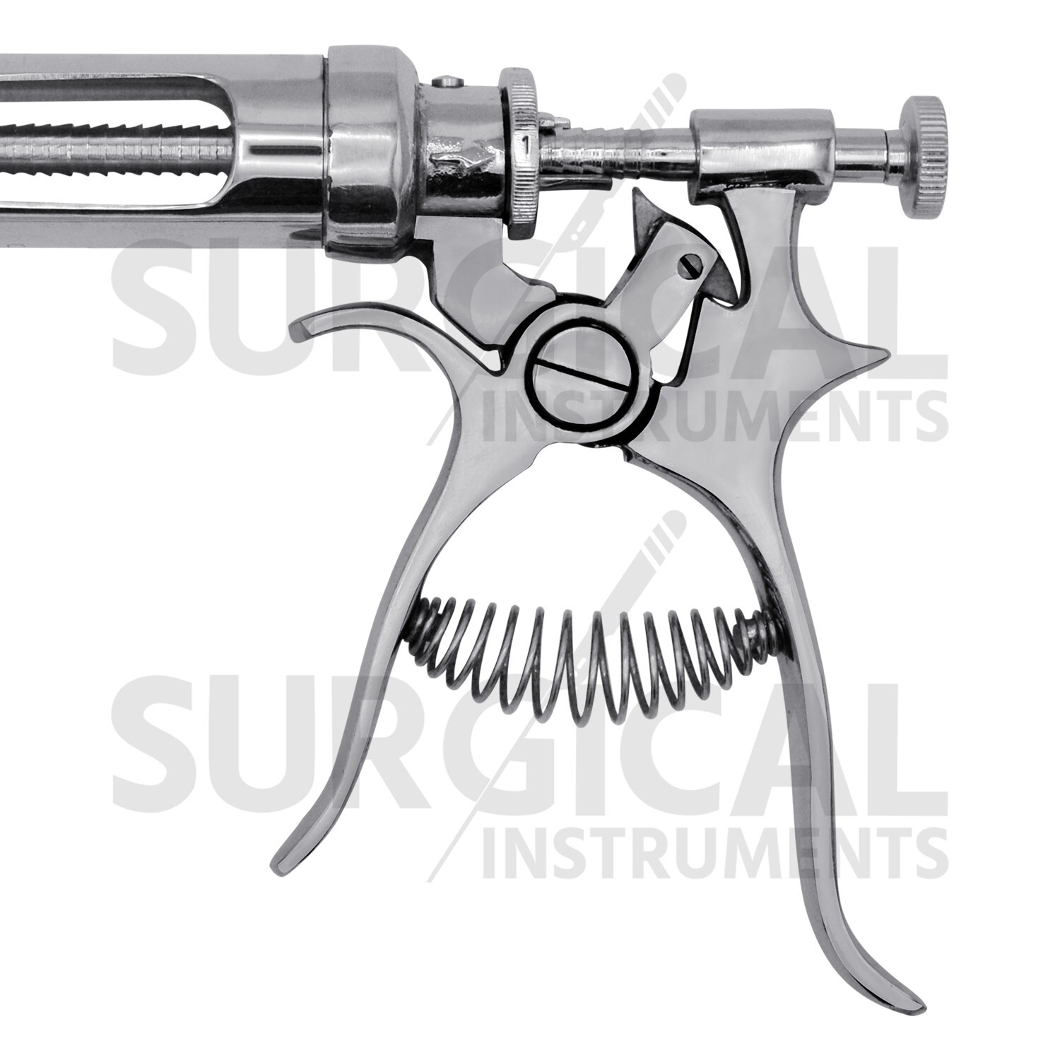30cc Hauptner Dosing Syringe Veterinary Ranch Farm Livestock Stainless German Gr