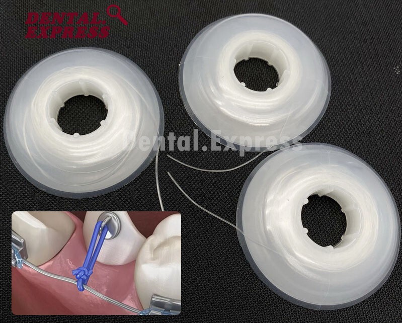 Dental Orthodontic Powerful Solid Elastic Thread Clear Power Threads 0.20-0.30»