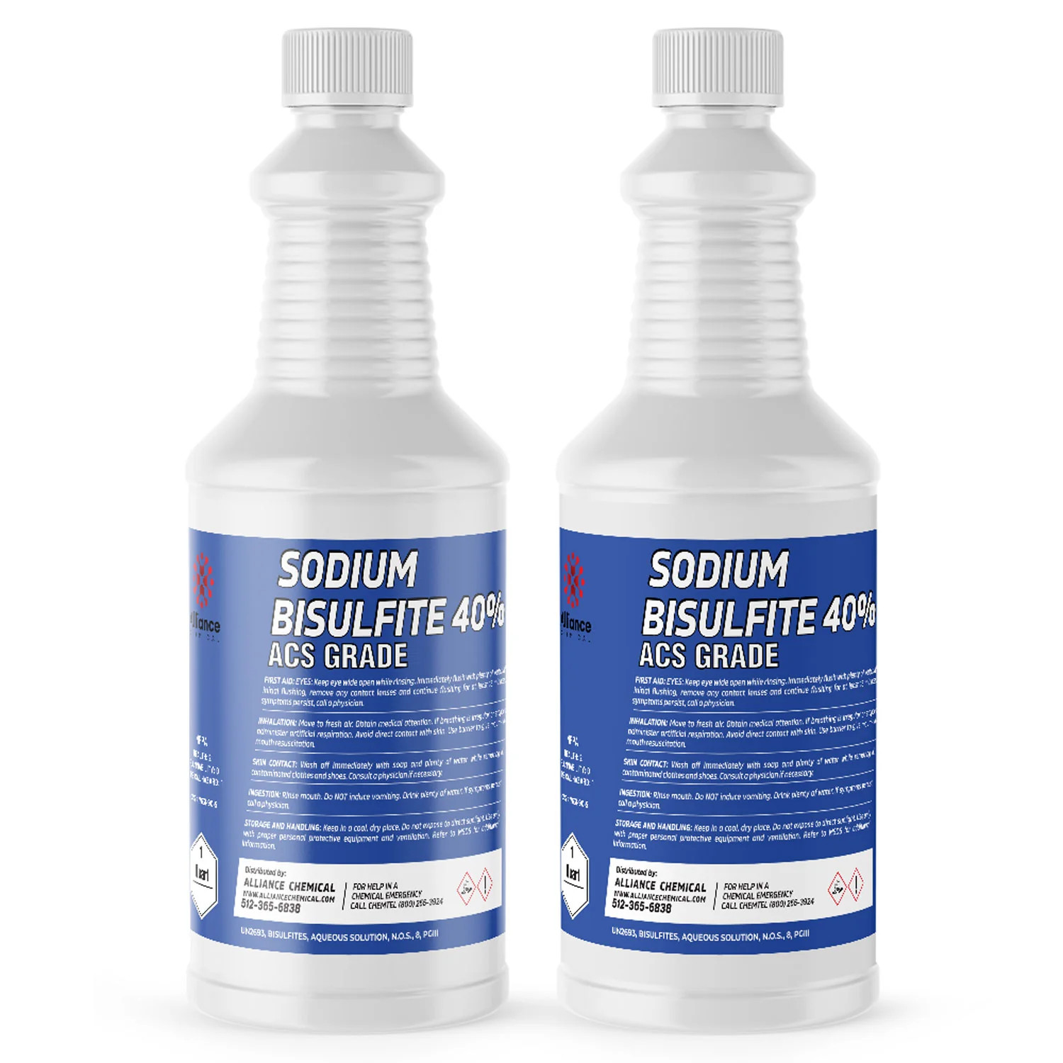 Sodium Bisulfite 40% ACS Grade – 2 Quarts