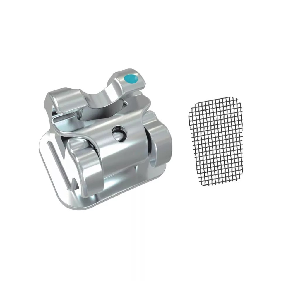 Orthodontic Self Ligating Bracket Braces Empower Clear Metal Ceramic MBT Roth022