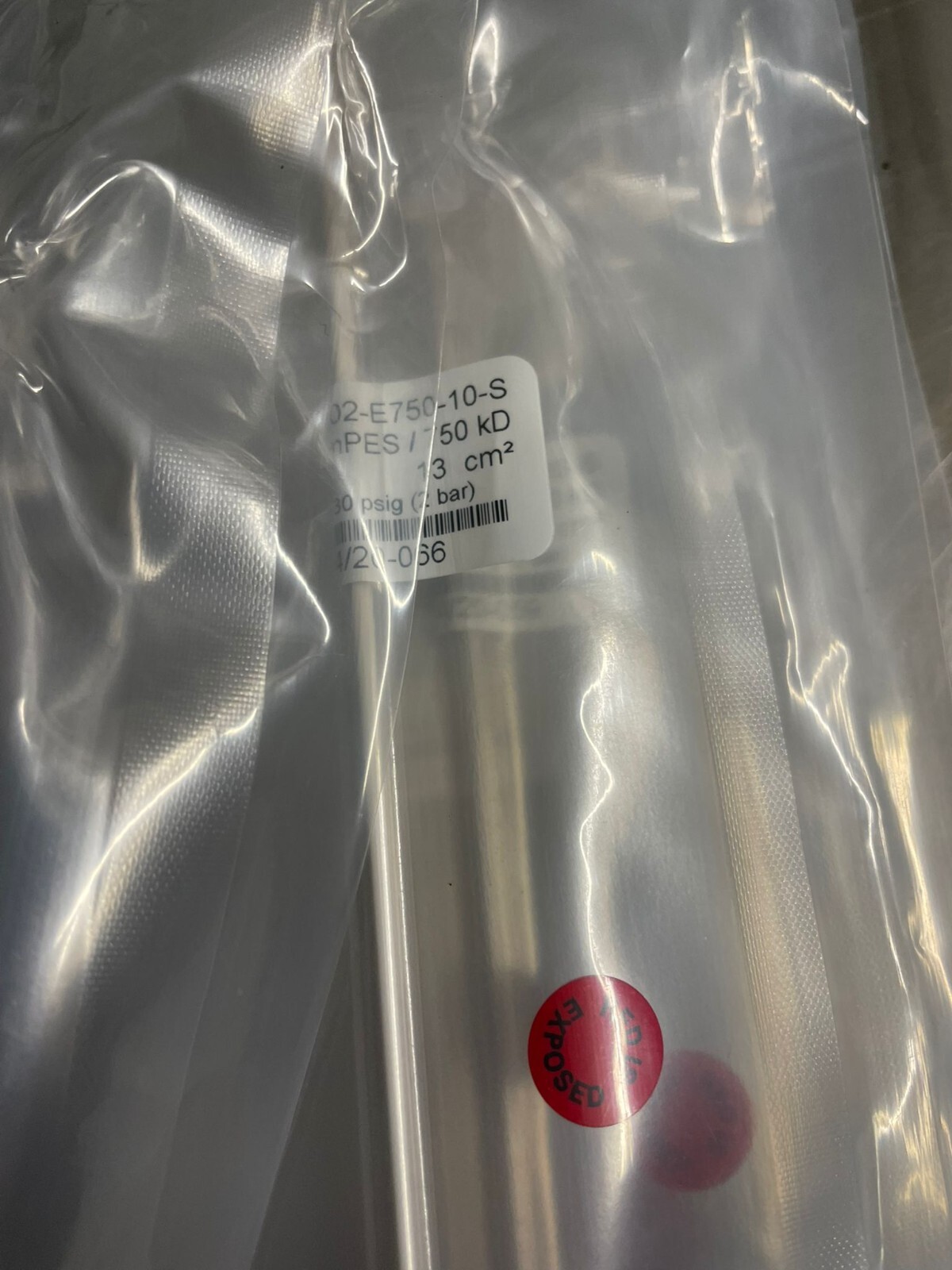 LOT OF 10 MICROKROS C02-E750-10-S and lot of 10 Repligen C04-E750-05-S
