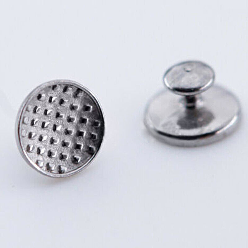 50pcs Dental Orthodontic Lingual Buttons Bondable Round Base 10pcs/pack