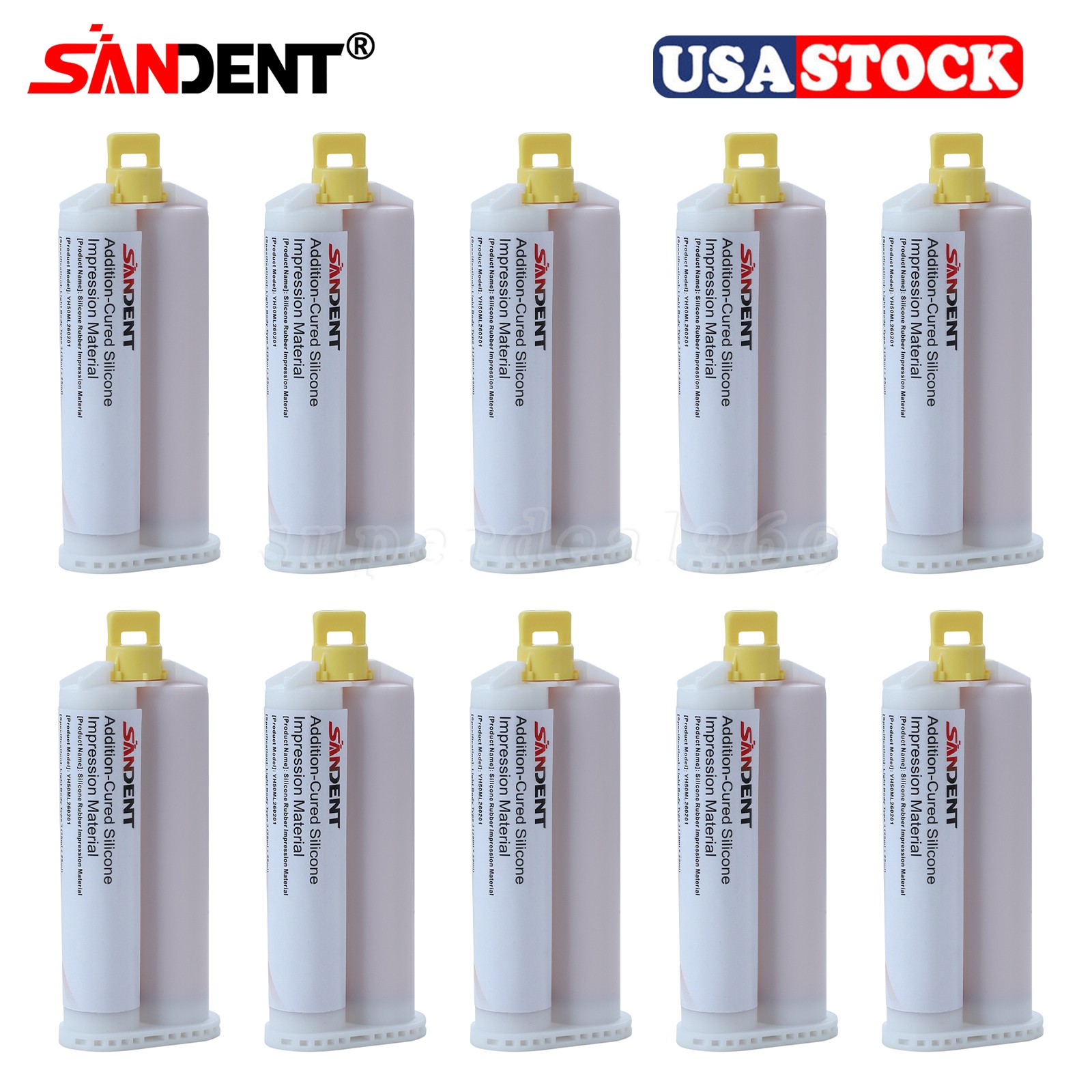 REGULAR SET Light Body Material Dental Impression VPS up to 50x 50ml dt