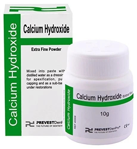 Prevest DenPro Dental Calcium Hydroxide Powder 10g For Pulp Capping & Apex