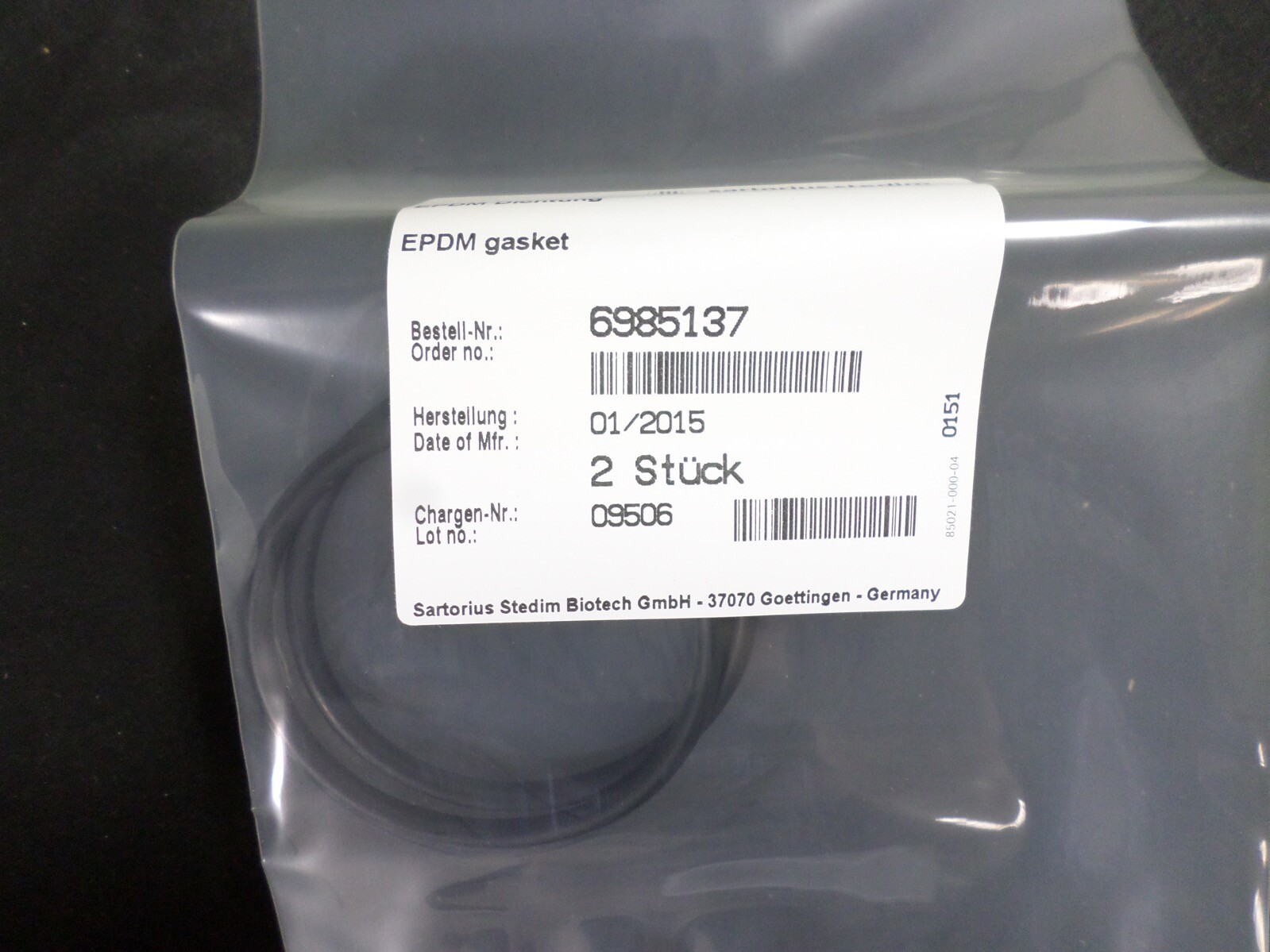 SARTORIUS Stedim 0.45µm PTFE Sartofluor LG Cartridge Filter 5182506T2 (1/Pack)