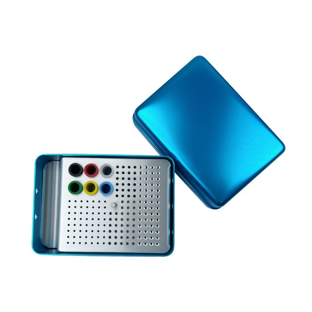 Dental Endo Sterilization Organizer Container 180 Holes Burs File Point Holder