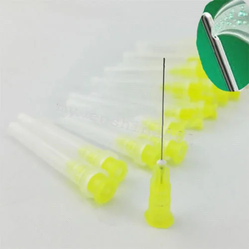 100pcs Dental Endo Irrigation Needle Tip 30GA End-Closed Side Hole Syringes NEW
