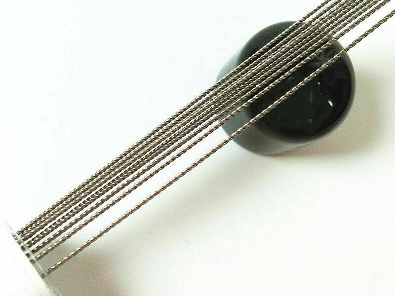 Dental Flat 3 Strand Ortho Retainer Fixation Retention Wire Stainless 0.0175/195