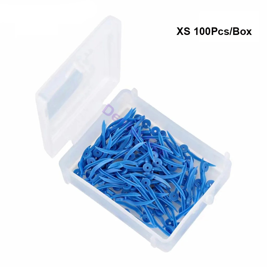 Dental Plastic Wave Shape Dental Wedges Teeth Wedge Tooth Gap Disposable