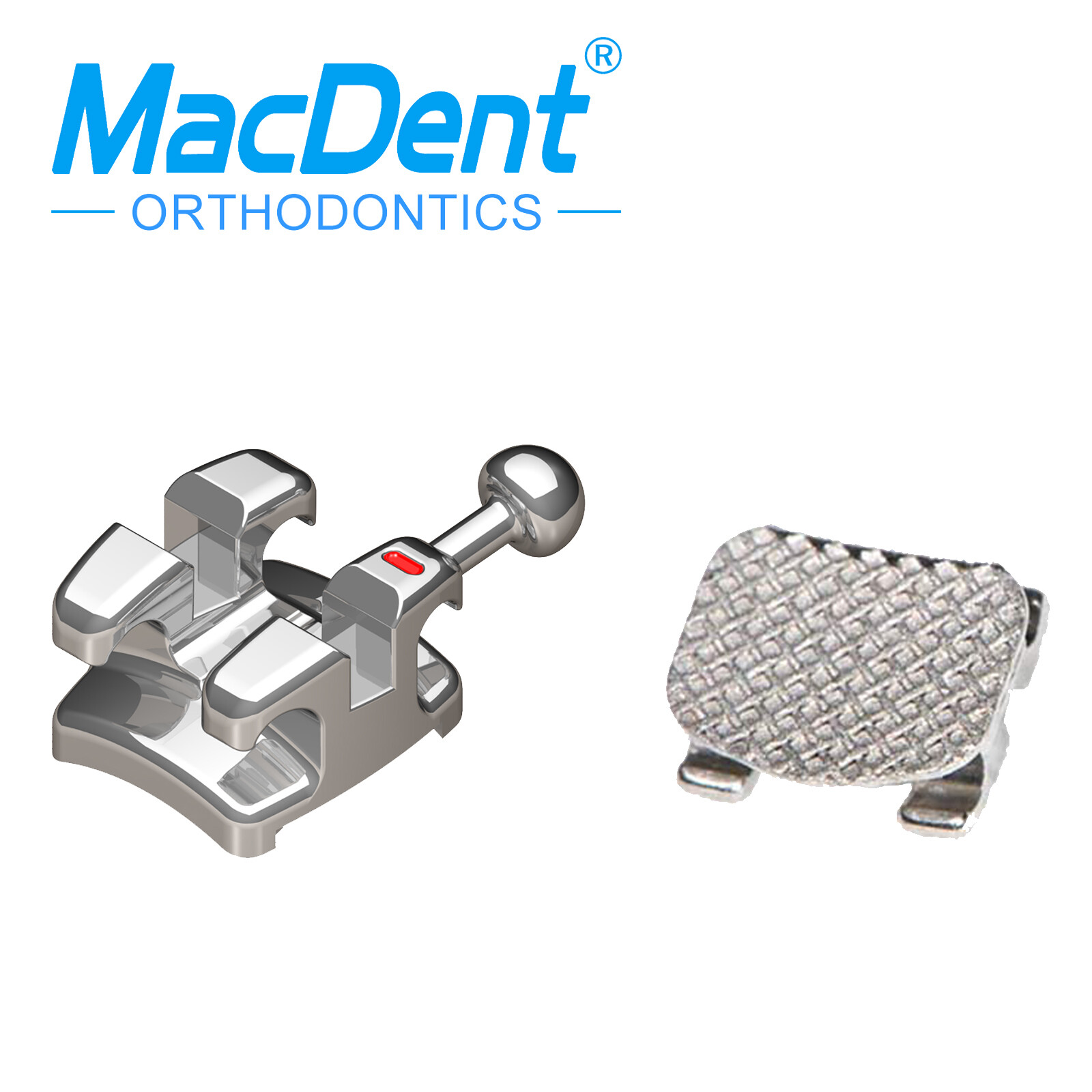 200Pc Dental Orthodontic Brackets Braces Mini Roth.022/Light Cure Adhesive Kit