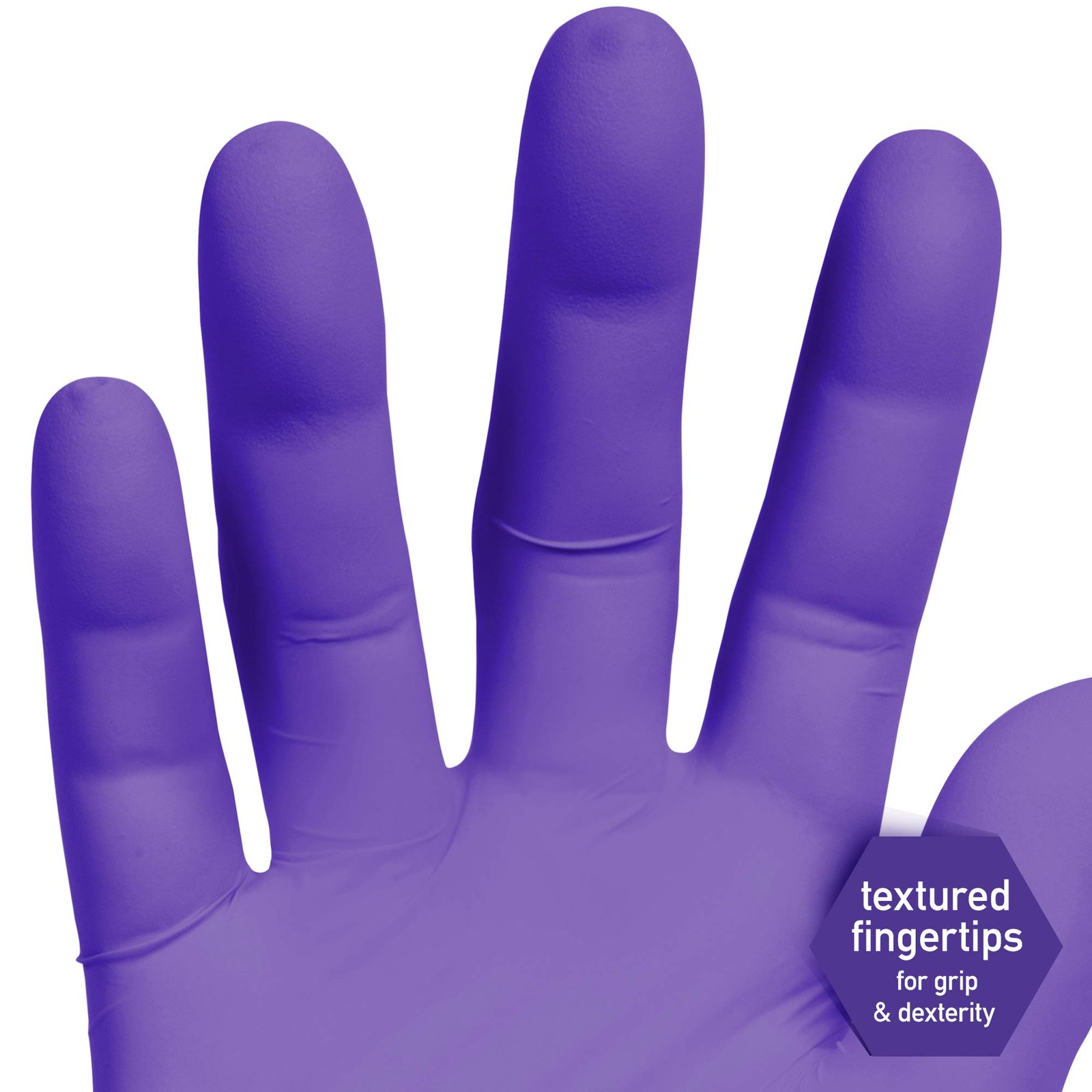 Kimtech™ Purple Nitrile™ Exam Gloves (55081), 5.9 Mil, Ambidextrous, 9.5”, Sm…