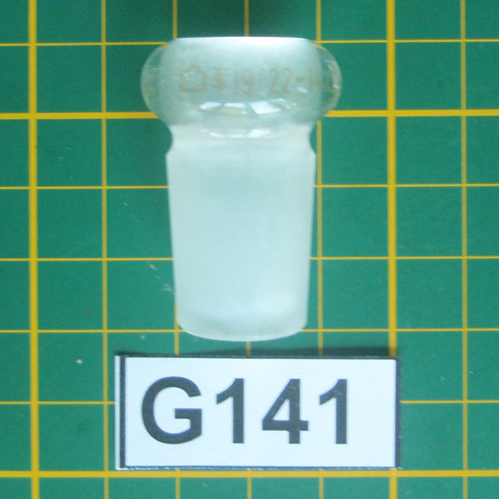 Micro Organic Lab Glass G141 adapter bushing 19/22 to 14/20 Kontes 9/10