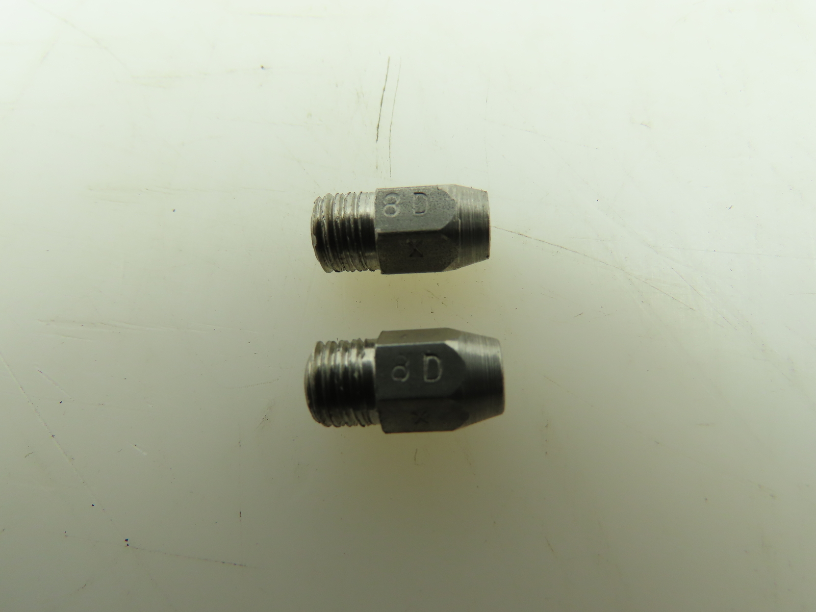 AGF 8DX Oxy/Gas Single Hole Flame Burner Tip 1/4-27 LOT OF 2