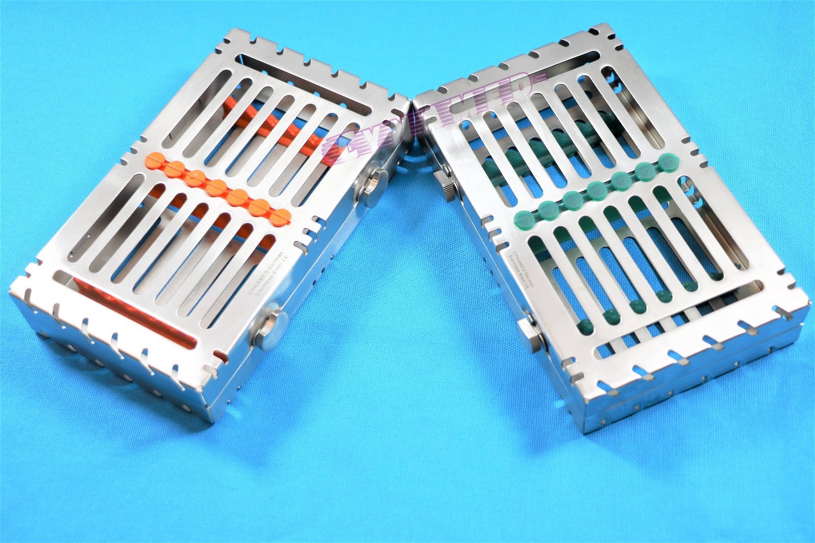 DETACHABLE STERILIZATION CASSETTE FOR 7 INSTRUMENTS GERMAN PREMIUM DENTAL 2 EACH