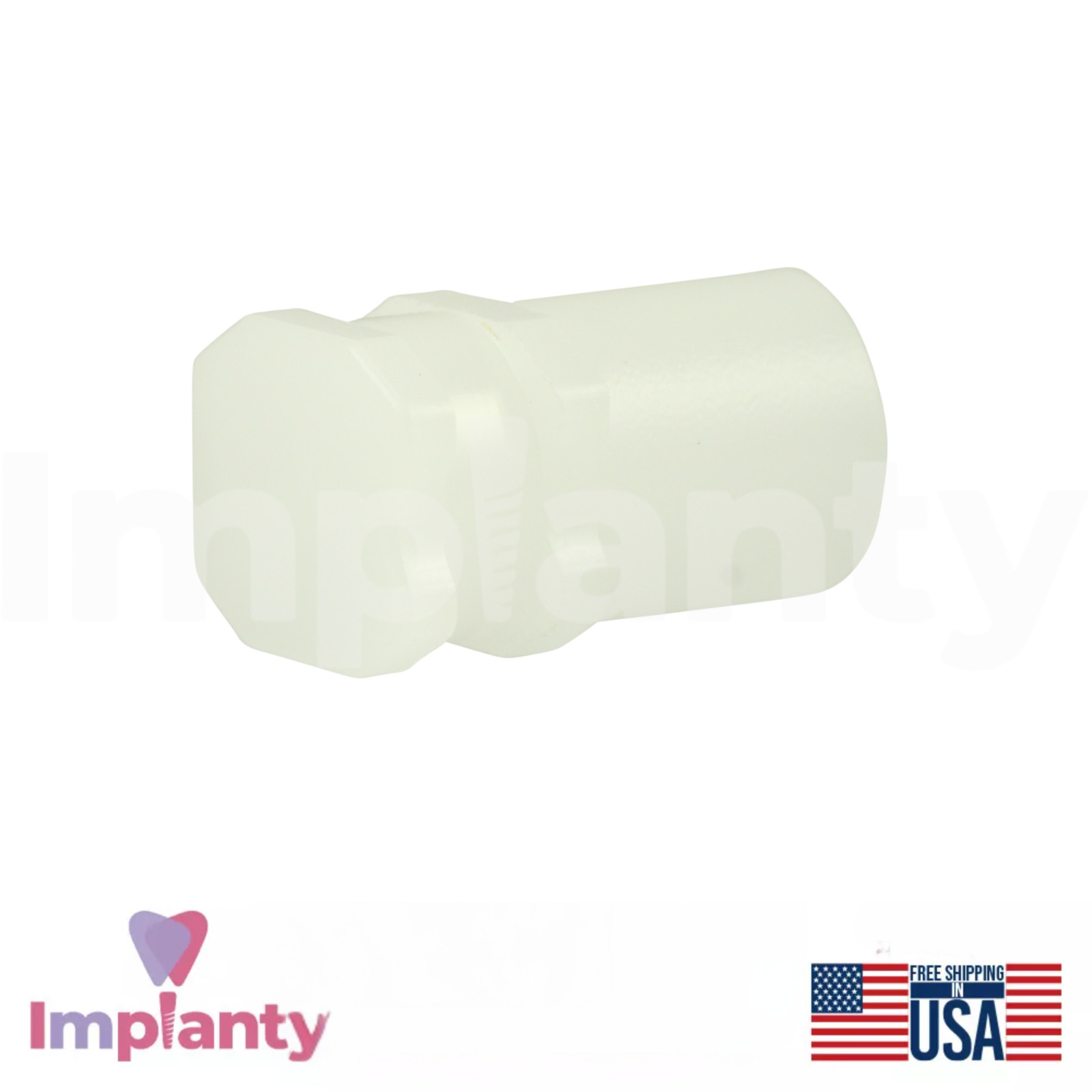 5x GDT Straight Dental Anatomic Impression Snap-on Closed Tray Int Hex 2.42mm