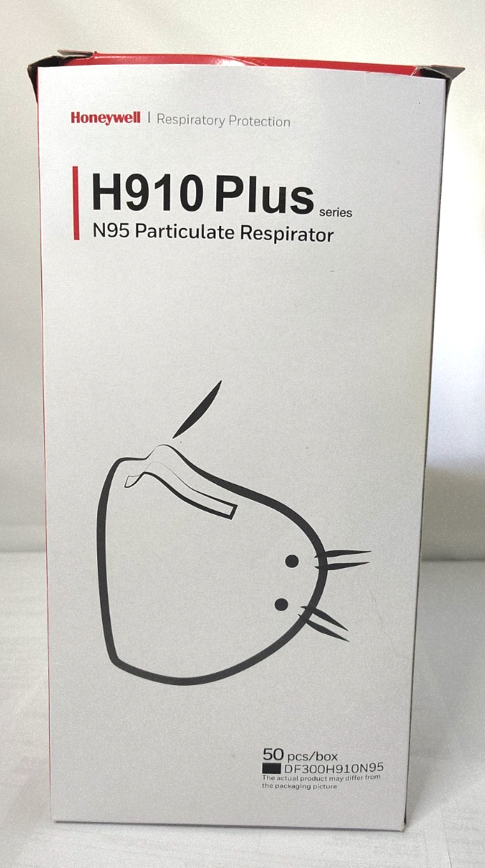 Pack Of 50x Honeywell H910 Plus N95 Particulate Respirator
