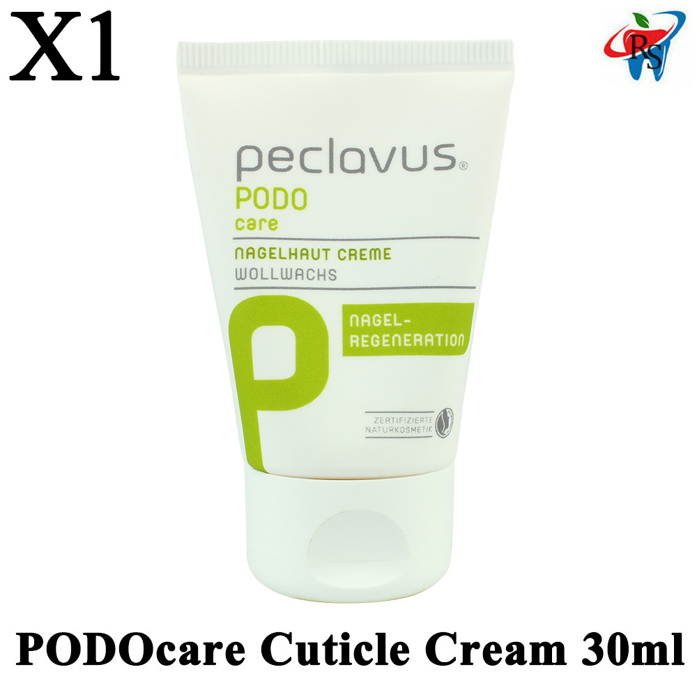 1 Peclavus PODOcare Cuticle Cream 30ml Nourishing Protective Cream For Nail Skin