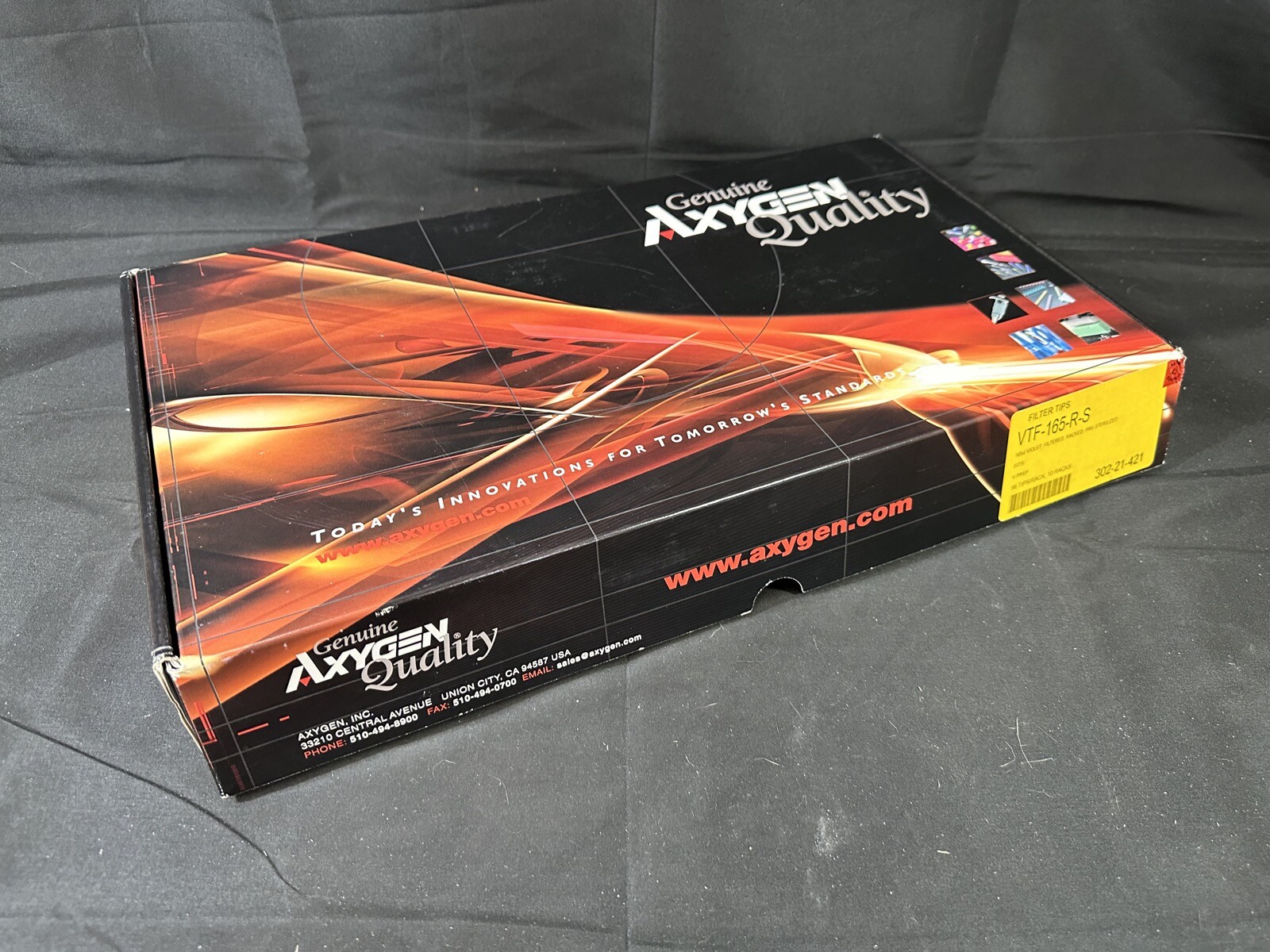 AXYGEN 165μL Sterile Filtered Pipette Tips Agilent Velocity VTF-165-R-S (960/Pk)