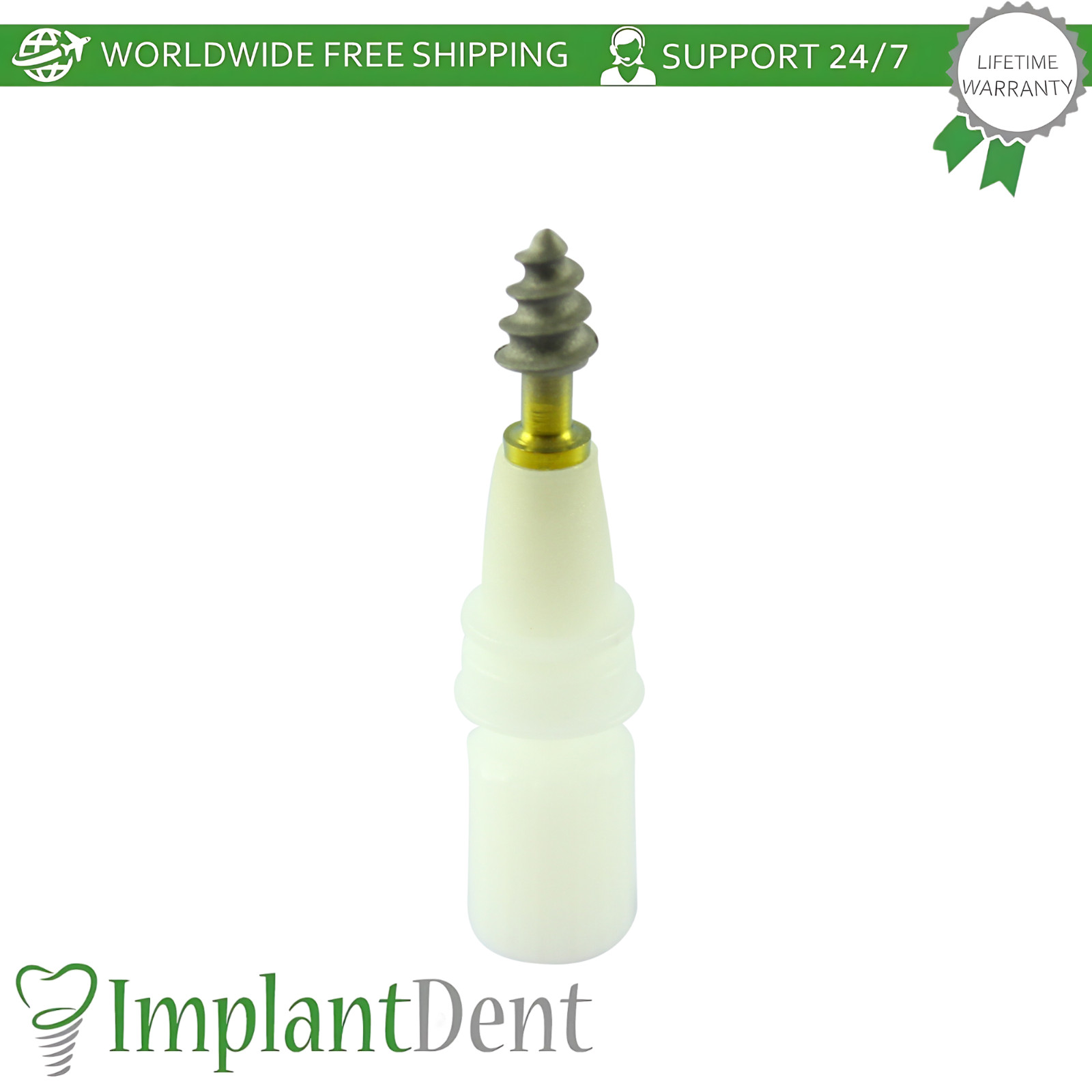 X10 Monoblock Compressive Dental Fixture SLA Surface Titanium Sterile Dentistry