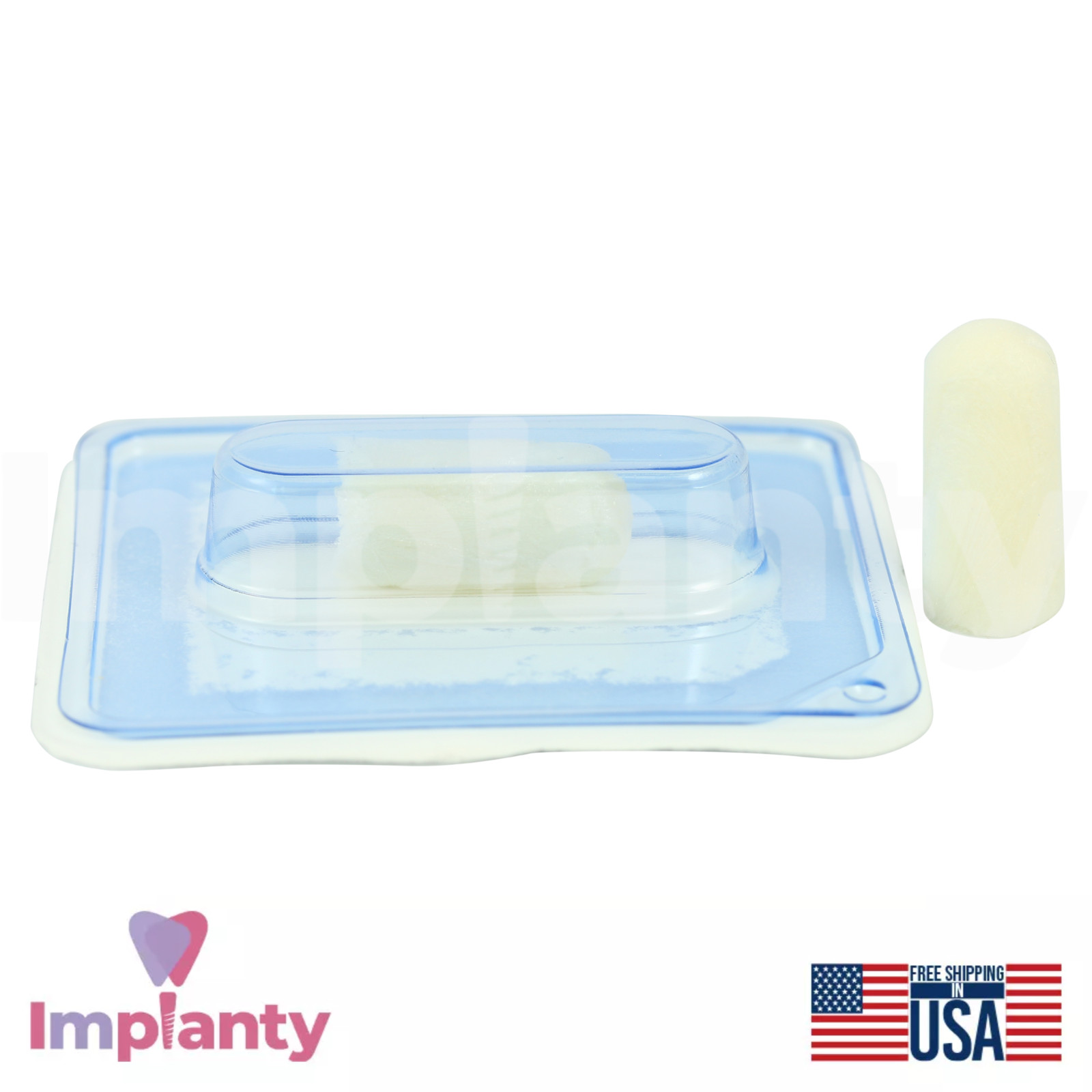 GDT Hem0sponge Pure Collagen Absorbable Sterile Sponge Ø10.0mm Diameter