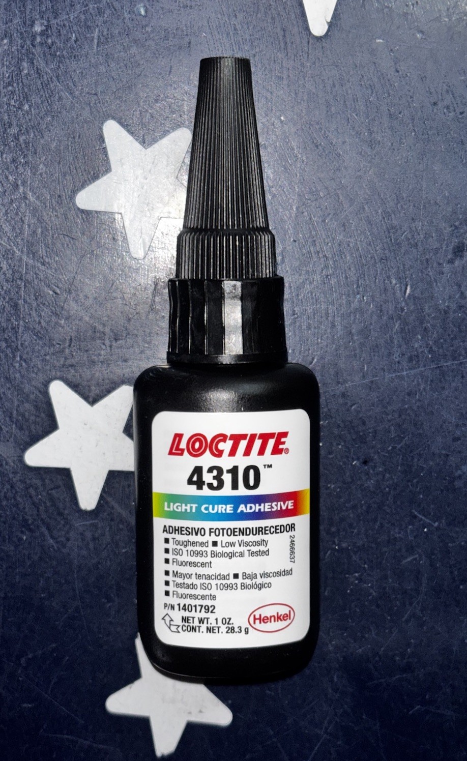 Loctite 4310 Light Cure Adhesive 1 OZ 28.3g 1401792