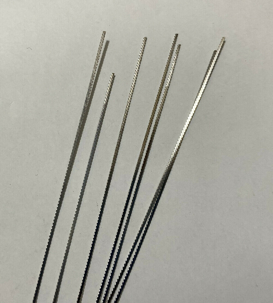 2~50Pcs Dental Flat Twist Wires TITANIUM Lingual Retainer Flatted Wire Ortho