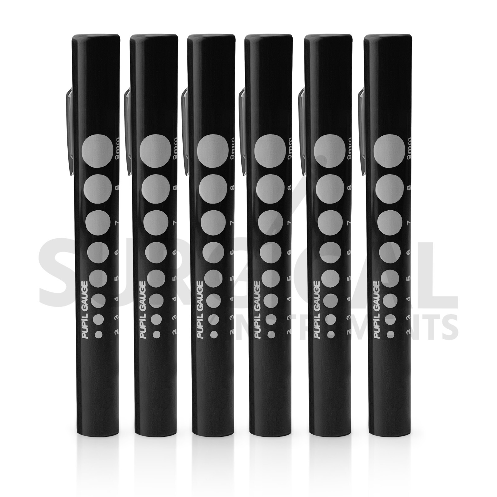 6 Pcs Disposable Penlights Set Diagnostic ENT Emergency Medical – BLACK Hi-Q