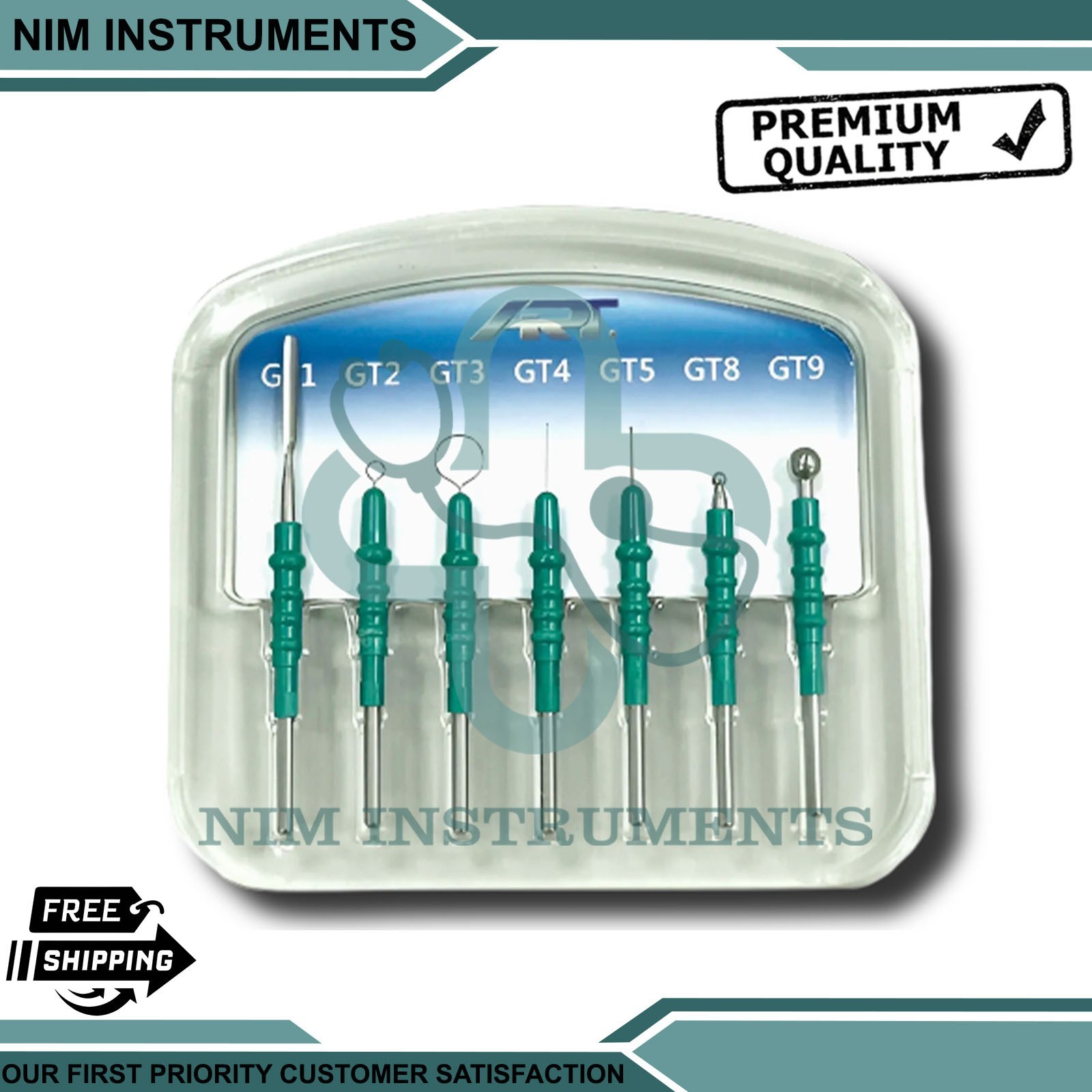 Bonart Green Electrode Tip ART-E1 Electrosurgery GT1 GT2 GT3 GT4 GT5 GT8 GT9 CE