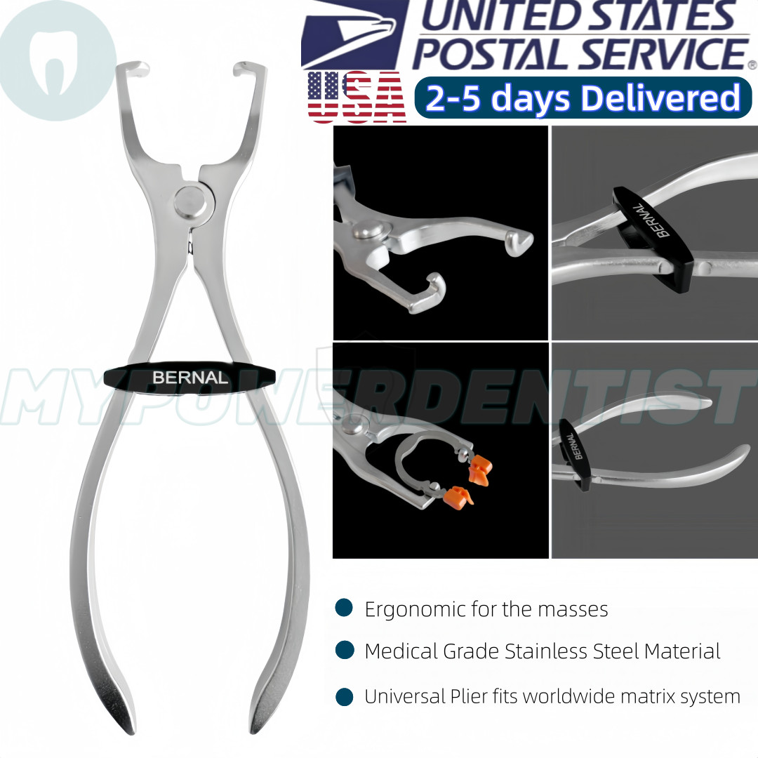 USA Dental Matrix Ring Power Plier Forcep Placement Clamp Separator Fit Wagotrix