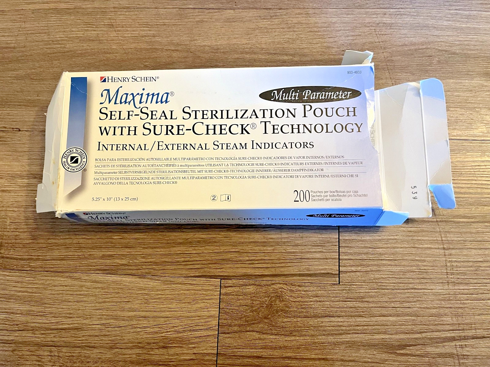 Assortment Sterilization Pouches Henry Schein Maxima Dentsply Autoclave Bags Lot