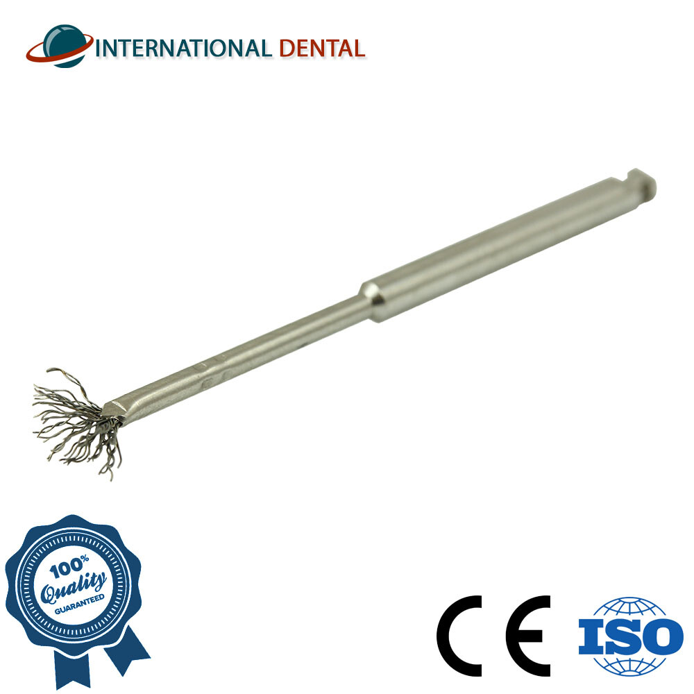 3 Surface Threads Cleaning Brush Dental Fixture Debridement 300-1000 RPM