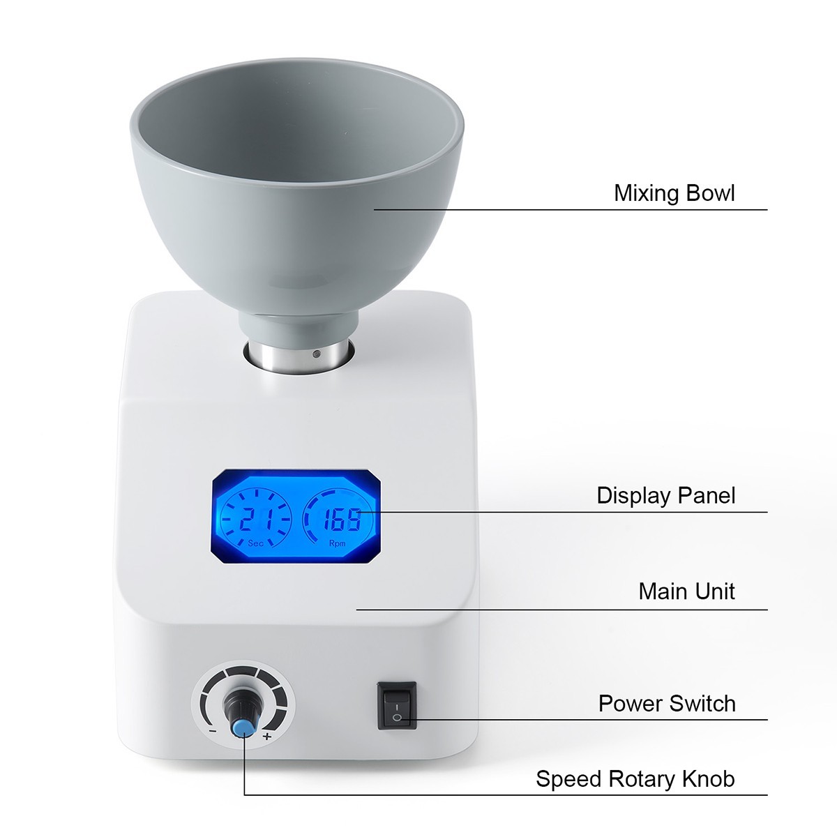 Dental Alginate Mixer Dental Impression Alginate Material Blender Automatic