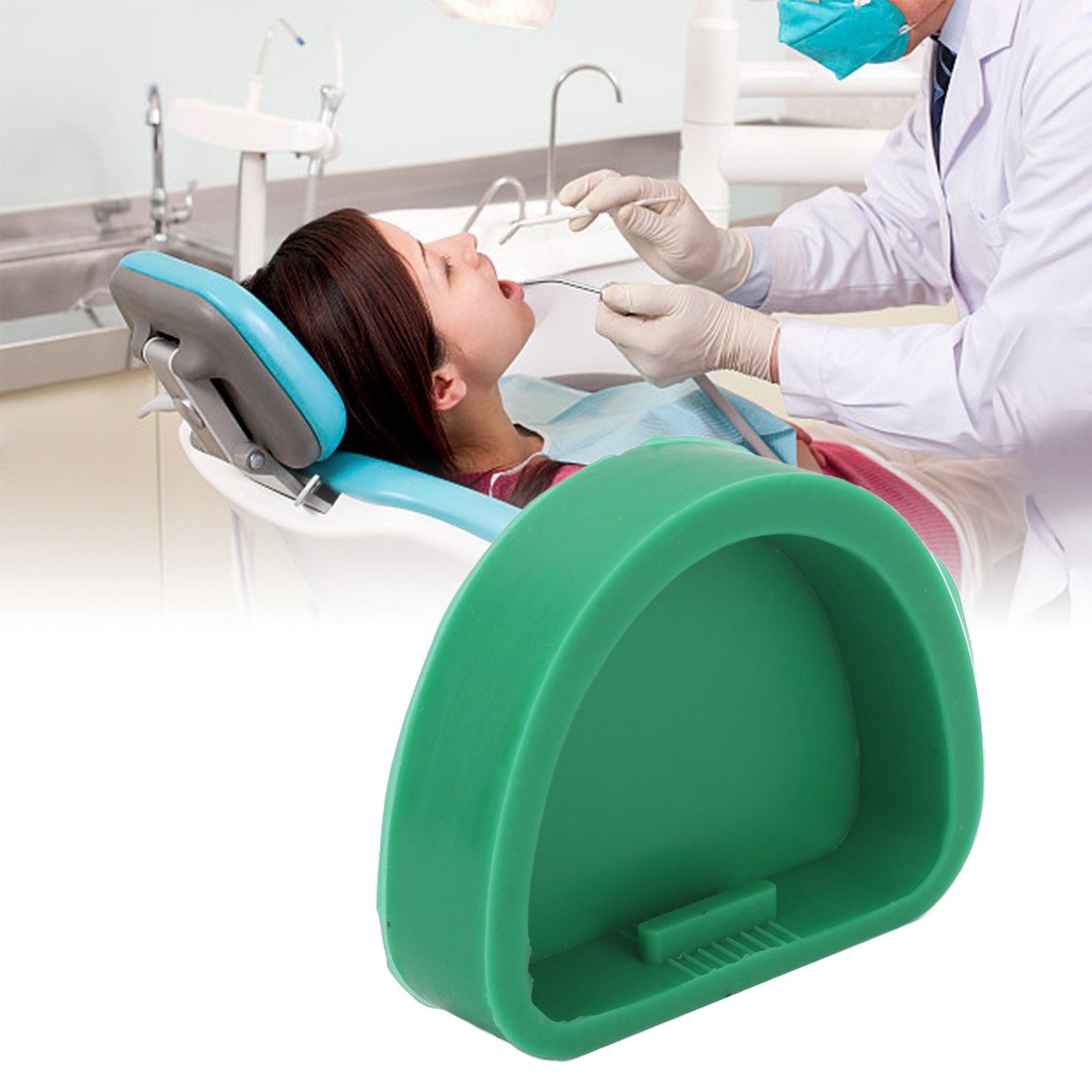 5 Pcs/Set Dental Mold Plaster Former Base Without Tonguel Impression Instrument