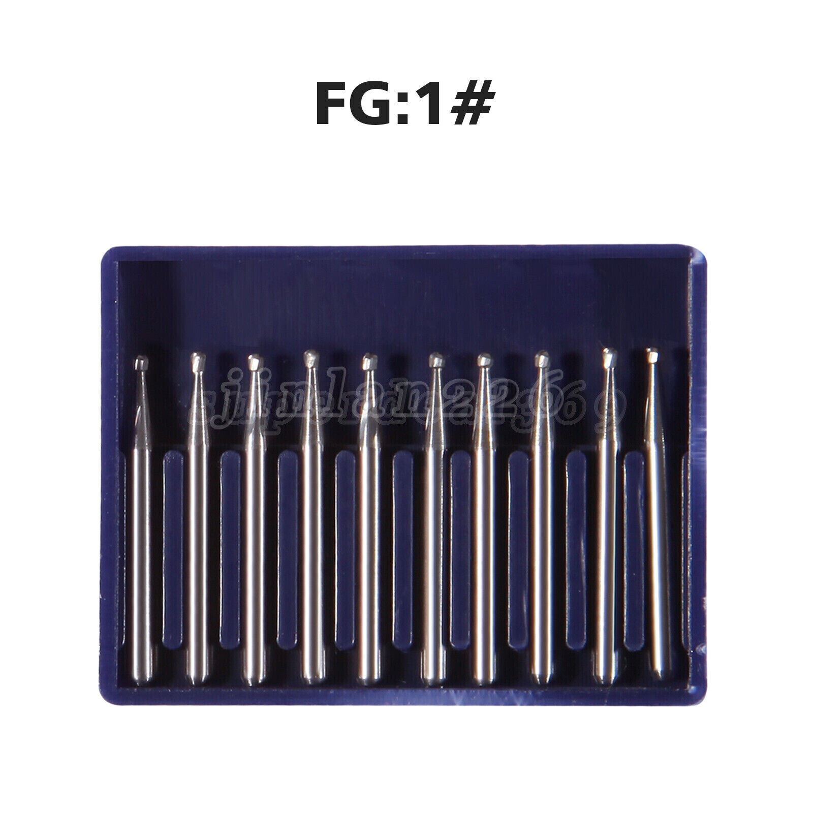 Dental Tungsten Carbide Burs Drill High Speed Handpiece FG1/2/3/4/5 19mm DL