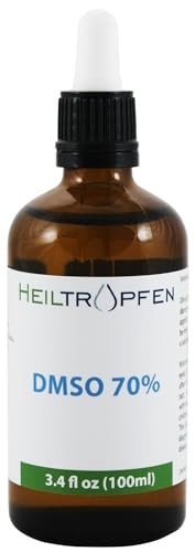 70% DMSO Liquid – Pharmaceutical Grade, High Purity, Low Odor, 3.4 Oz (100ml)